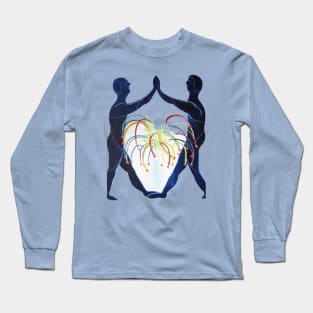 blue dancers Long Sleeve T-Shirt